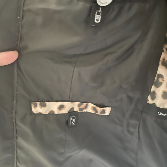 Calvin Klein Women’s Brown Duck Down Hooded Winter Coat – Heavyweight, Size M - Picture 6 of 9